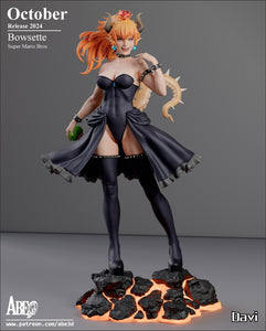 Bowsette - Abe3D by Davi