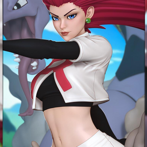 Jessie from Pokemon 3D Print - STL file