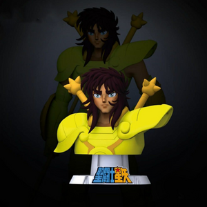 Dohko Sculpture and Bust 3D Print - STL file