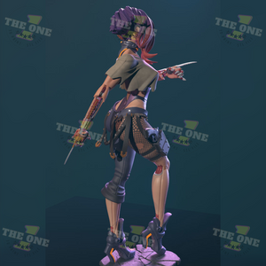 Girl blossom 3D Prints STL File