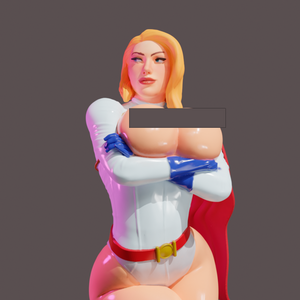 Tamie Gadelha Power Girl 3D Print - STL file