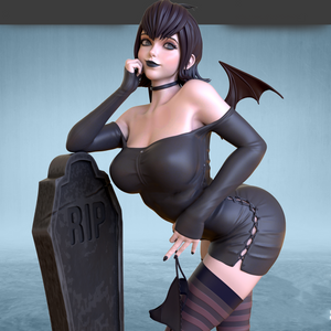 Mavis Waifu SFW and NSFW 3D Print - STL file