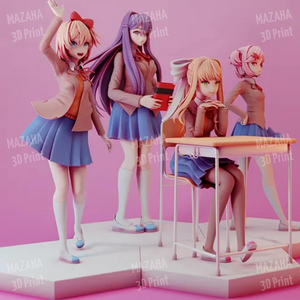 Doki Doki 3D Prints STL Fil