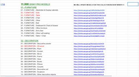 11.000 3DSKY PRO MODELS