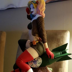 Harley Quinn Bombshell 3D Print - STL file
