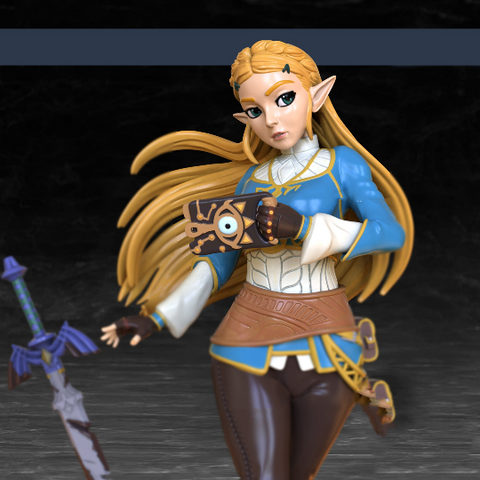 Princess Zelda 3D Print - STL file