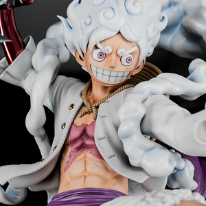 Kabuki Figures Luffy Gear5 3D Print - STL file
