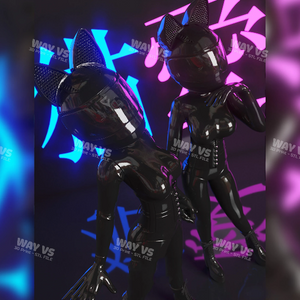 Cat Love 3D Prints STL File