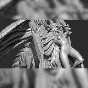 Elizabeth Bathory from Fate Grand Order 3D Print - STL file