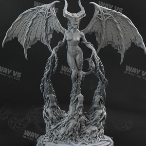 Demon Queen 3D Prints STL File