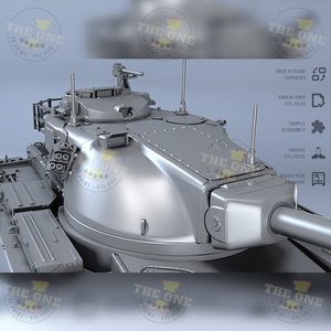Conqueror Tank 3D Prints STL File