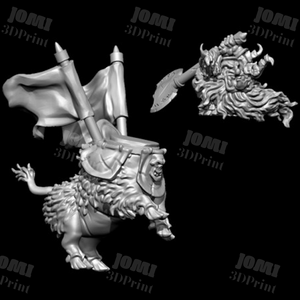 Boar centaur champion 3D Prints STL File