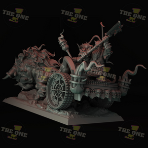 Infernal dwarves chariot 3D Prints STL File