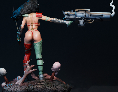 Julie Strain 3D Print - STL file