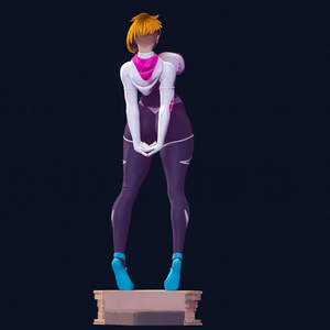 GWEN STACY THICC STRETCHING SPIDERMA 4 VARIATIONS 3D Print - STL file