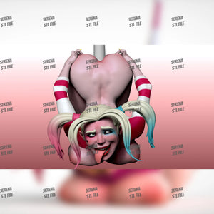 Harley Quinn pen holder 3D Prints STL File