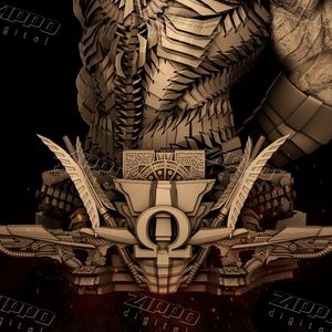 Darkseid Bust 3D Print - STL file