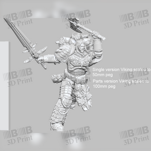 Grimdark Characters Pack April 2022 3D Prints STL File