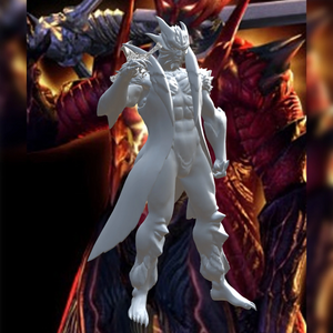 Devil May Cry IV - Dante Devil Form 3D Prints STL File