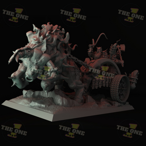 Infernal dwarves chariot 3D Prints STL File