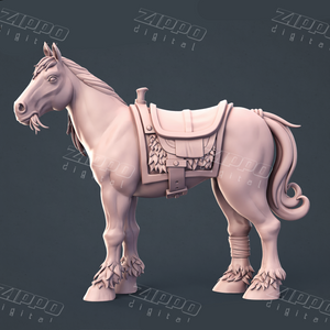 Horse Trainer Set 3D Print - STL file