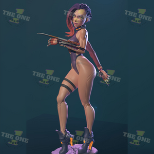 Girl blossom 3D Prints STL File