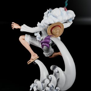 Kabuki Figures Luffy Gear5 3D Print - STL file