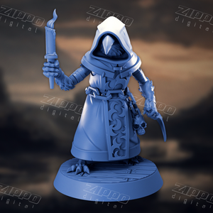 Broken Anvil Miniatures Panic at Moorefrost Manor - Cultists 3D Print - STL file