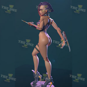 Girl blossom 3D Prints STL File