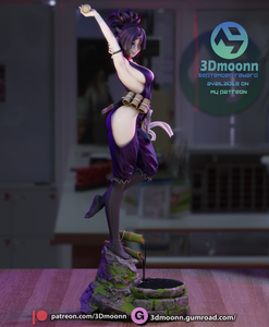 3Dmoonn Yuzuriha Hells Paradise