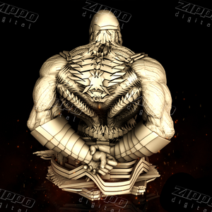 Darkseid Bust 3D Print - STL file