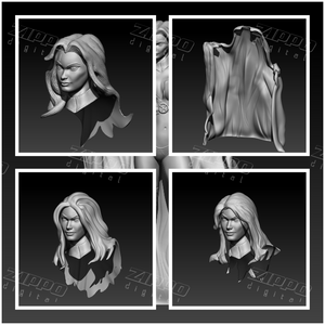 Emma Frost Hellfire Club 3D Print - STL file