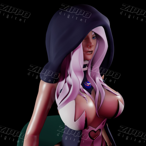 Female Mage 3D Print - STL file