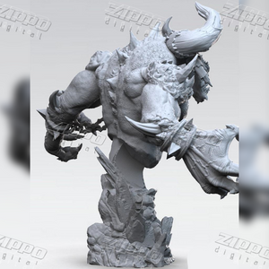 Heliotrope Hellscaper Bust 3D Print - STL file
