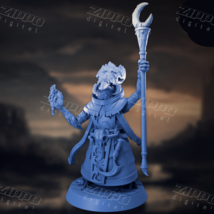 Broken Anvil Miniatures Panic at Moorefrost Manor - Cultists 3D Print - STL file