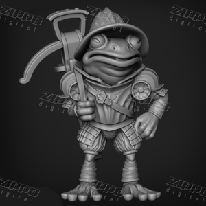 Goon Master Games 202205 Sacred Swamp Frog Arbalest 3D Print - STL file