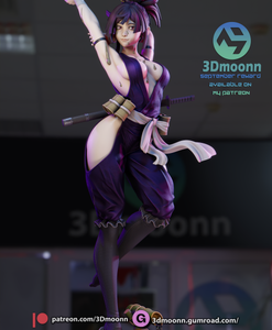 3Dmoonn Yuzuriha Hells Paradise