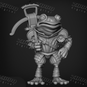 Goon Master Games 202205 Sacred Swamp Frog Arbalest 3D Print - STL file