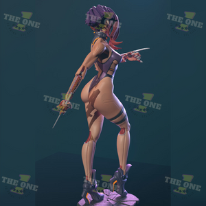Girl blossom 3D Prints STL File