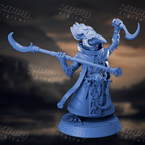 Broken Anvil Miniatures Panic at Moorefrost Manor - Cultists 3D Print - STL file