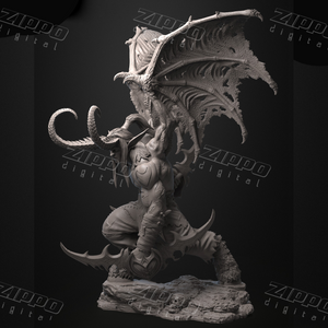 Illidan Stormrage 3D Print - STL file
