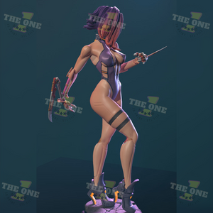 Girl blossom 3D Prints STL File