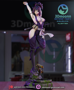 3Dmoonn Yuzuriha Hells Paradise