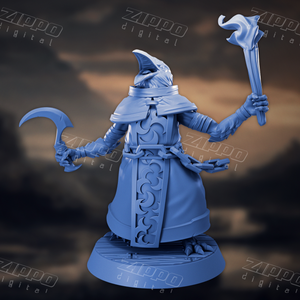 Broken Anvil Miniatures Panic at Moorefrost Manor - Cultists 3D Print - STL file