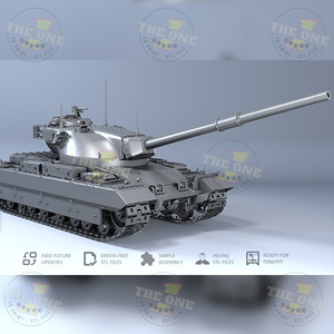 Conqueror Tank 3D Prints STL File