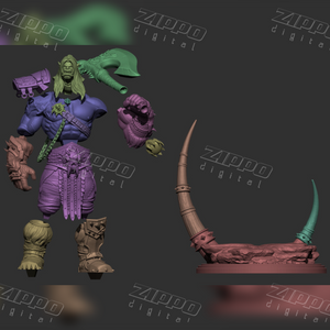 Grommash Hellscream 3D Print - STL file