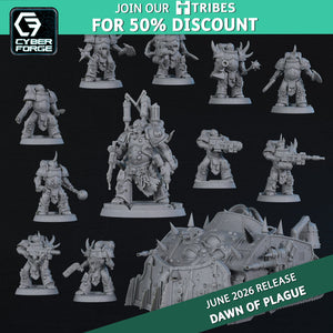 Cyber Forge Miniatures - 2025 - June - Dawn of Plague