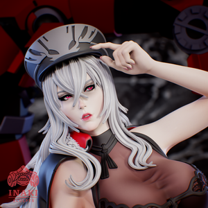 Inaki Sculpts - Graf Zeppelin Beachside - Azur Lane
