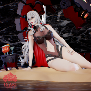 Inaki Sculpts - Graf Zeppelin Beachside - Azur Lane