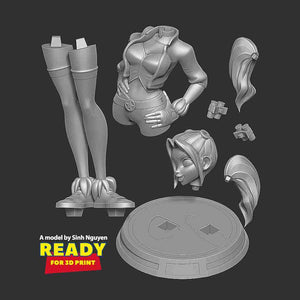 Harley Quinn Stylized
